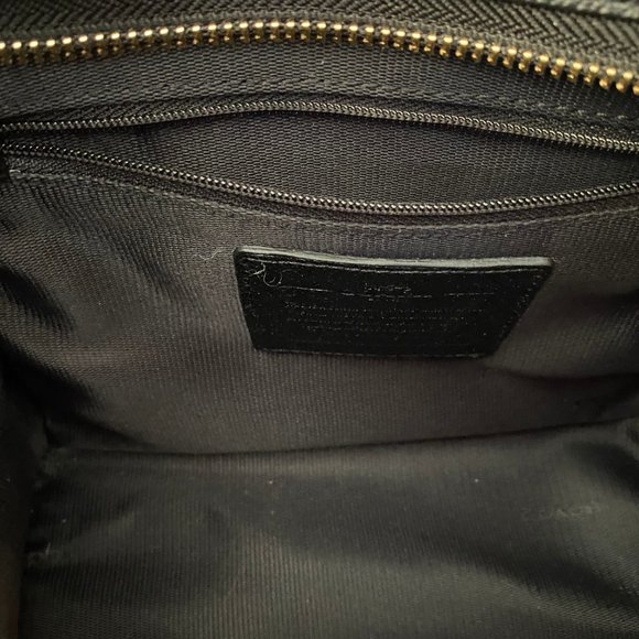 COACH Zebra Crosby Mini Carryall Satchel #33525 - Picture 8 of 14